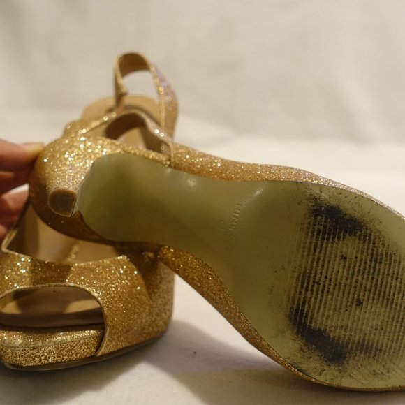 Sparkly Nine West heels - Picture 2 of 5